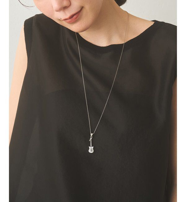 Hoaw.「【Hoaw.】ギターネックレス 925SV」|ネックレス|