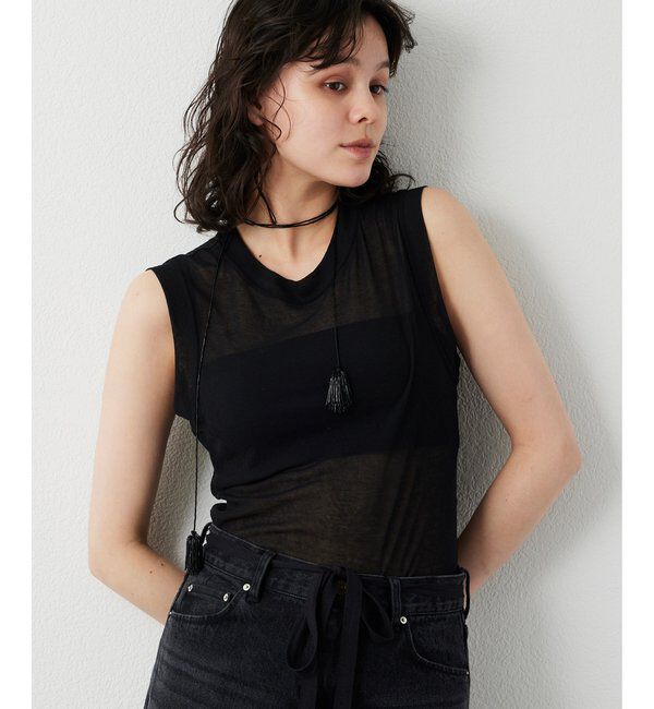  「シアータンクプルオーバー」|Tシャツ・カットソー|