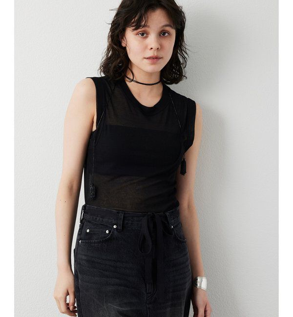  「シアータンクプルオーバー」|Tシャツ・カットソー|