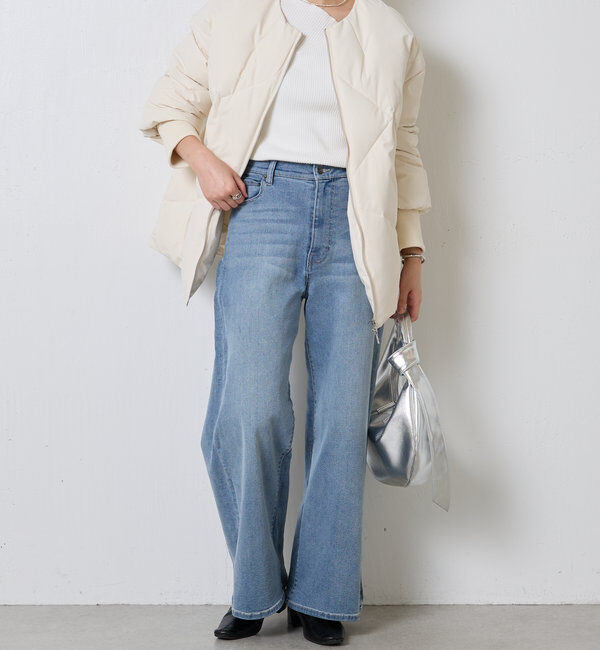  「ノーカラーダウンコート」|その他|