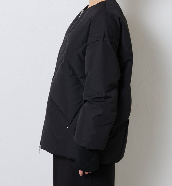  「ノーカラーダウンコート」|その他|