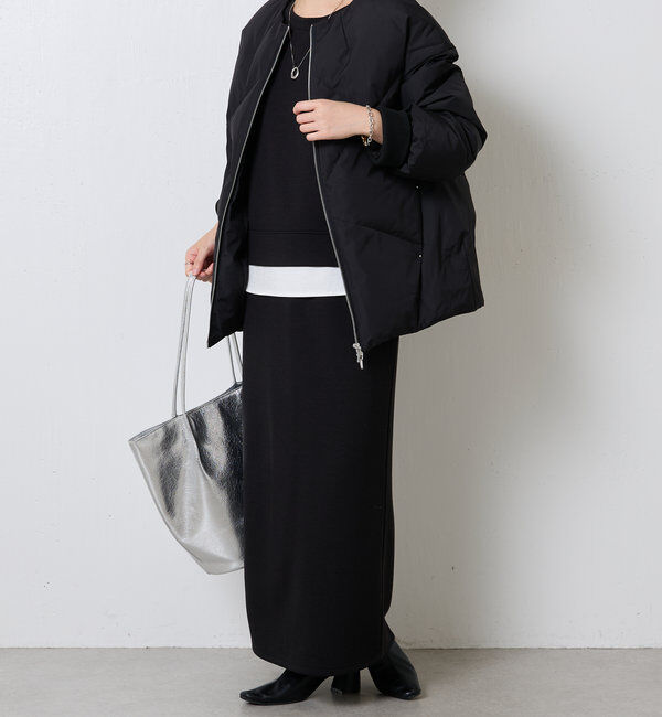  「ノーカラーダウンコート」|その他|