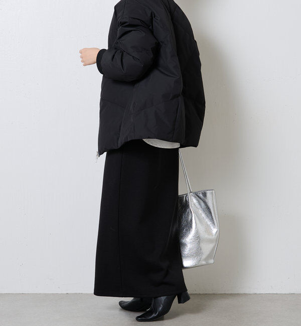  「ノーカラーダウンコート」|その他|