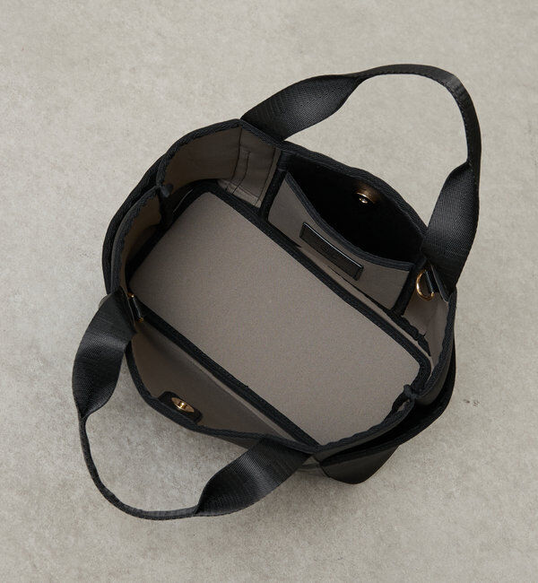  「【軽量/500mlペットボトル収納可】ミニウエットダブルポケットトート」|トートバッグ|