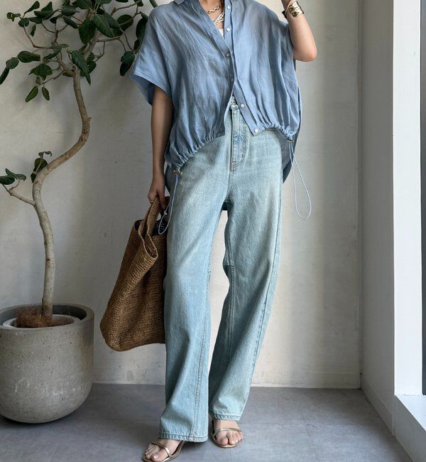  「【ベストセラーアイテム】カーブデニム」|デニム|