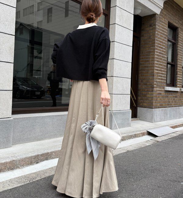  「パネルプリーツスカート」|スカート|