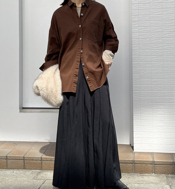  「パネルプリーツスカート」|スカート|