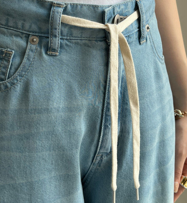  「リヨセルドロストワイドデニム」|デニム|