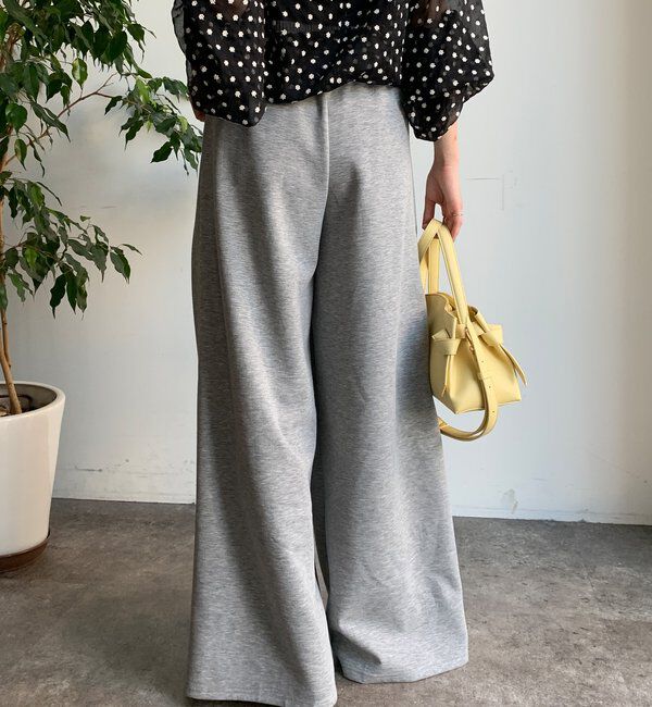  「【PSサイズ追加/WEB限定】ポケットタックワイドパンツ」|チノ|