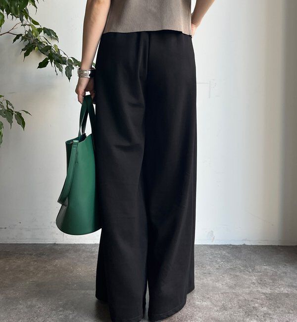  「【PSサイズ追加/WEB限定】ポケットタックワイドパンツ」|チノ|