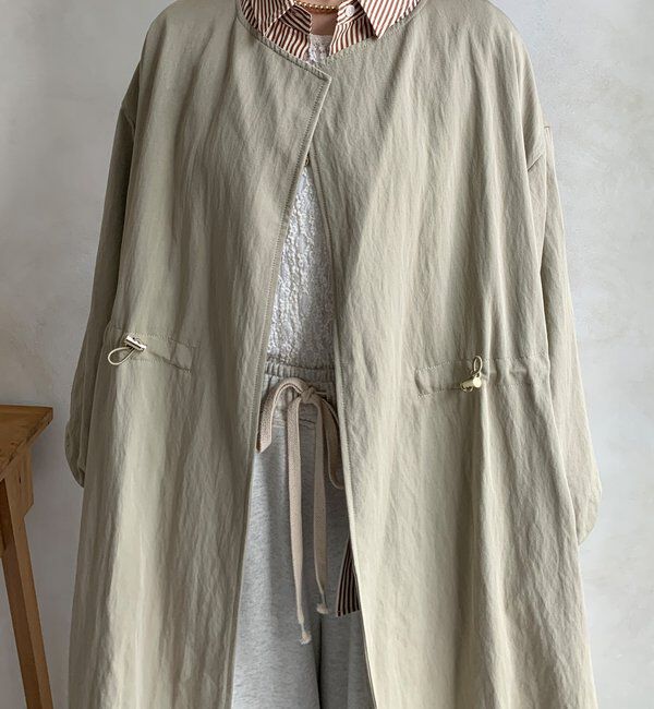  「【WEB限定】袖リブカルゼロングコート」|その他|