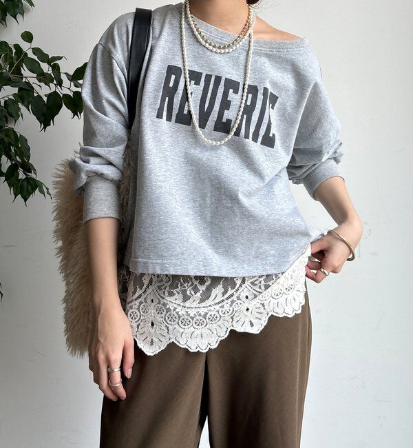  「【WEB限定】ロゴショートプルオーバー」|Tシャツ・カットソー|