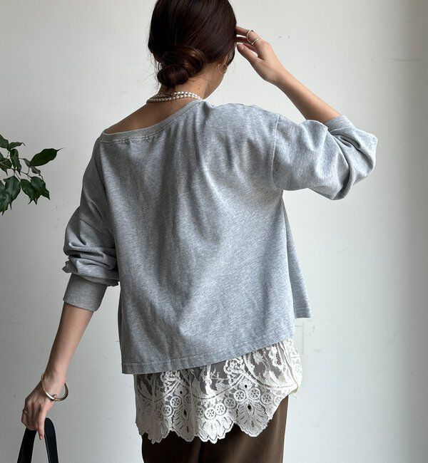  「【WEB限定】ロゴショートプルオーバー」|Tシャツ・カットソー|