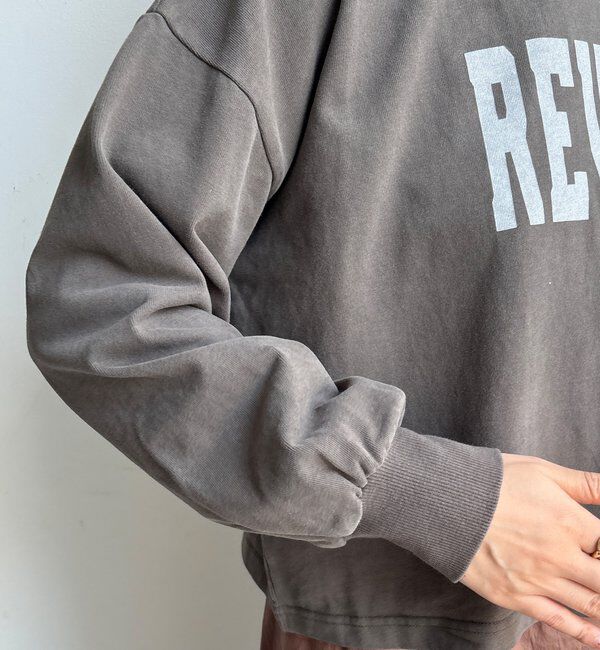  「【WEB限定】ロゴショートプルオーバー」|Tシャツ・カットソー|