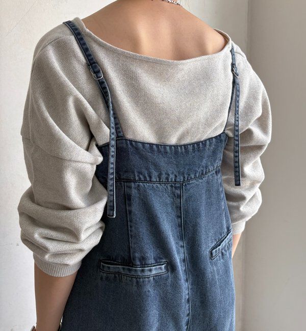  「デニムビスチェサロペット」|ワンピース|