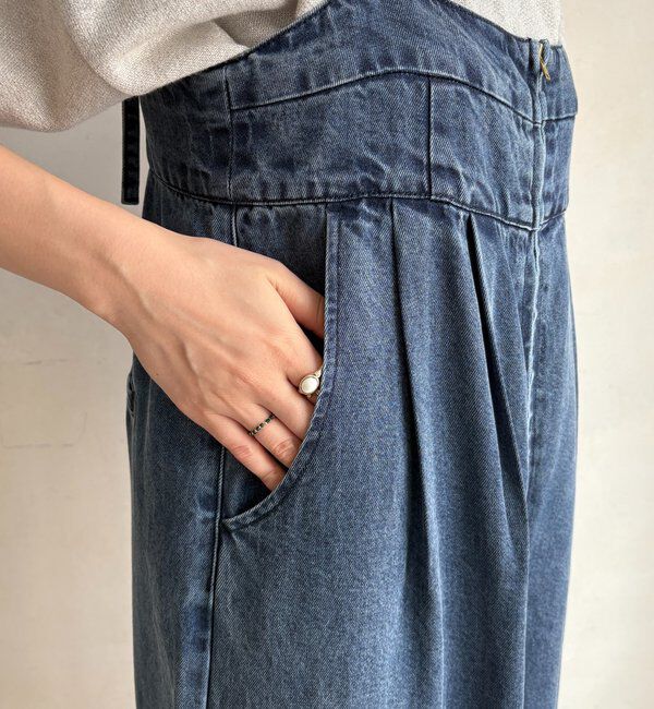  「デニムビスチェサロペット」|ワンピース|