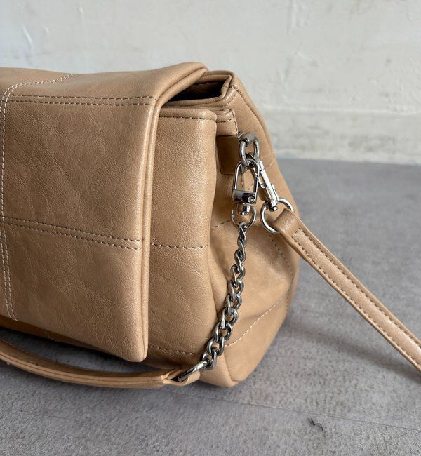  「【WEB限定】2WAYスクエアフラップショルダー」|トートバッグ|