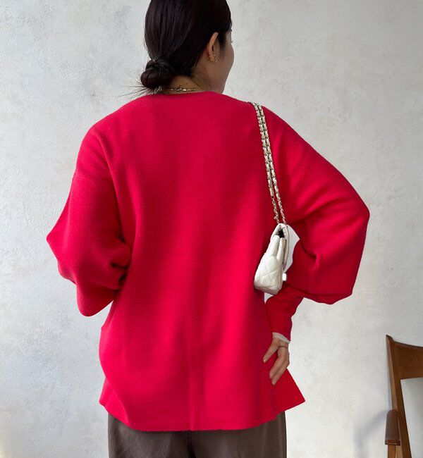  「【WEB限定】ミラノリブトップス」|ニット・セーター|