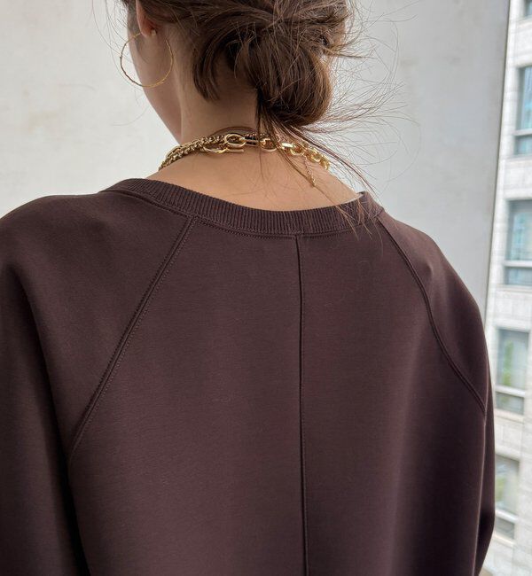  「【WEB限定】袖リブダンボールロゴトップス」|Tシャツ・カットソー|