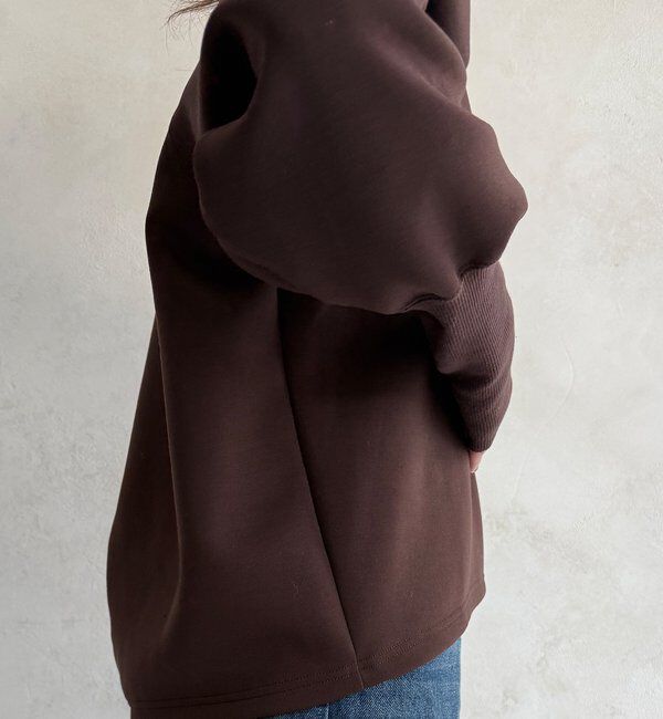  「【WEB限定】袖リブダンボールロゴトップス」|Tシャツ・カットソー|