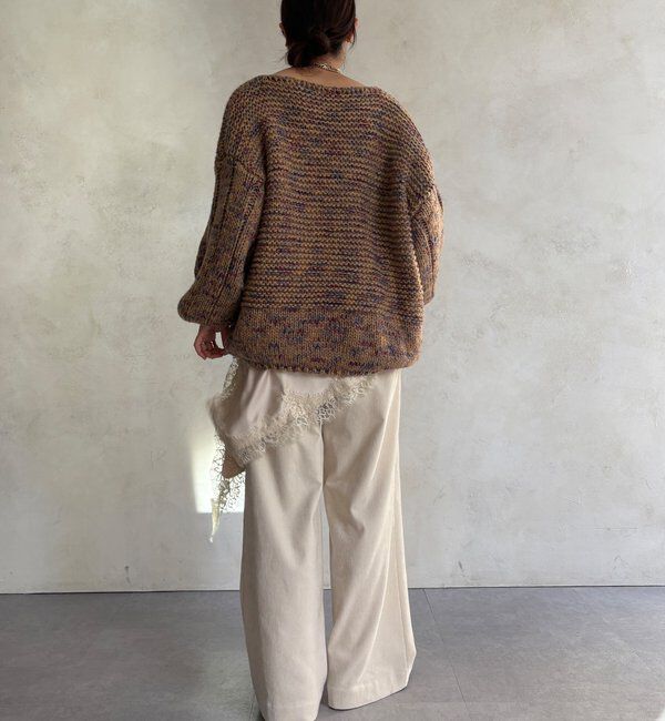  「【WEB限定】ワイドパンツ」|チノ|