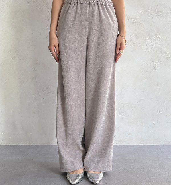  「【WEB限定】ワイドパンツ」|チノ|