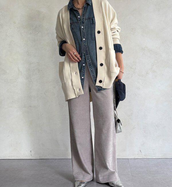  「【WEB限定】ワイドパンツ」|チノ|