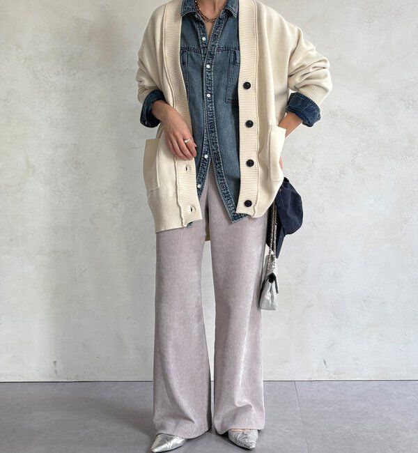  「【WEB限定】ワイドパンツ」|チノ|