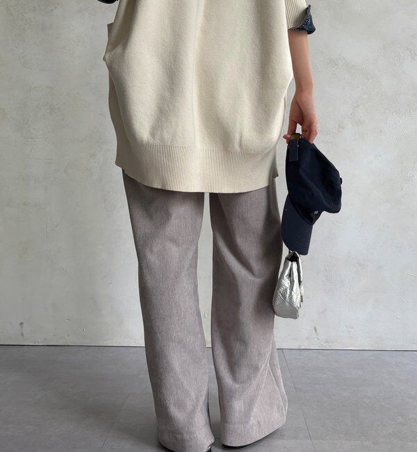  「【WEB限定】ワイドパンツ」|チノ|