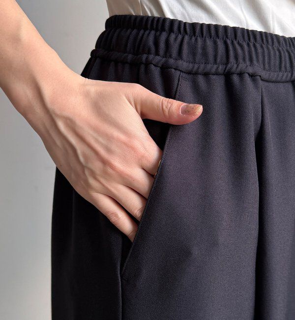  「【WEB限定】2WAYシャークスキンイージーパンツ」|チノ|