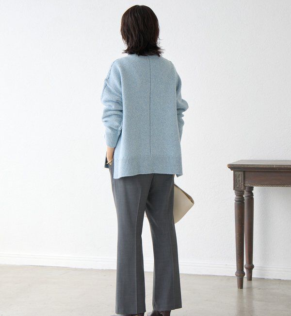  「【暖かな素材感/リバイバル】MIXヤーンタートルニット」|ニット・セーター|