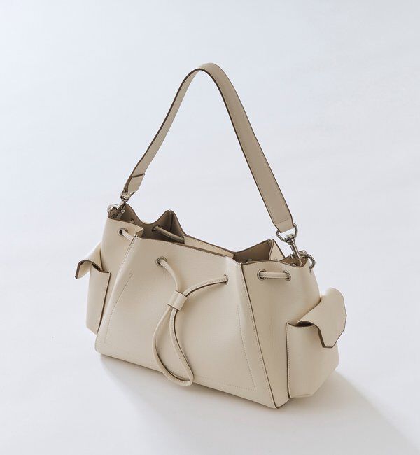  「【収納力抜群】2WAYサイドポケット巾着ショルダー」|ショルダー・メッセンジャー|