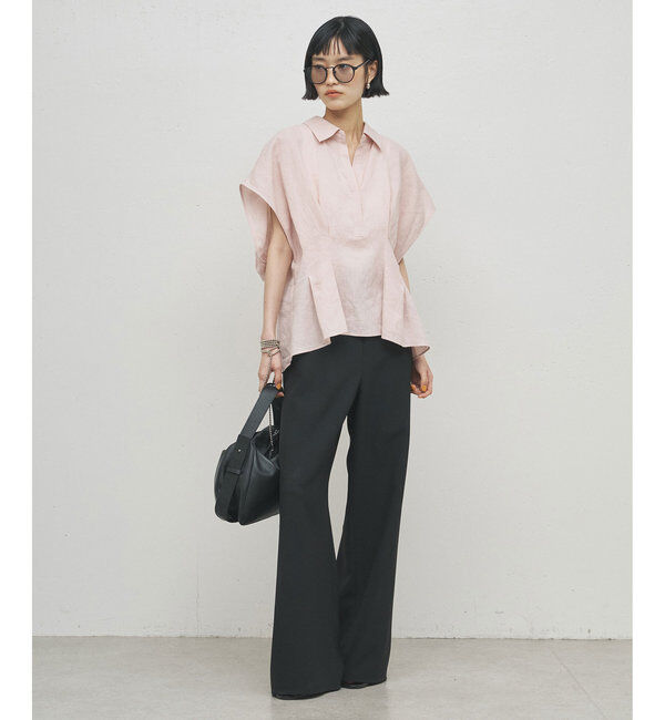  「【CHIKAコラボ】【美脚パンツ】ワイドドロストパンツ」|その他|