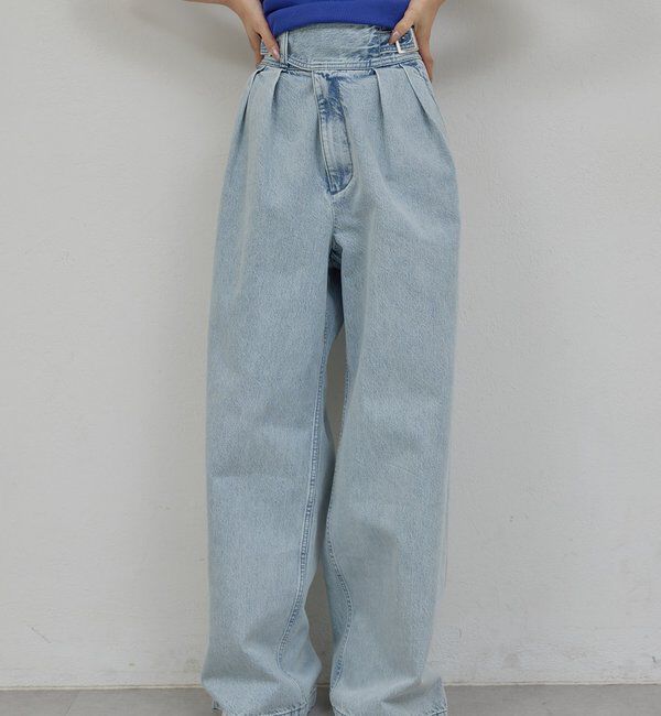  「【PEAS】【セットアップ対応】デニムグルカパンツ」|デニム|