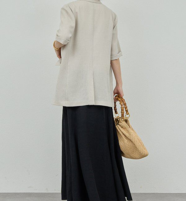  「【2サイズ展開】【大人気アイテムが今年も登場】ハーフスリーブジャケット」|テーラードジャケット|