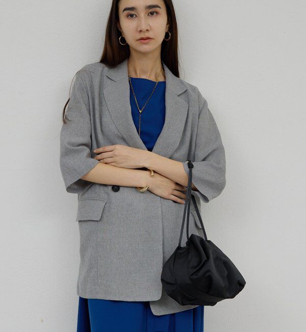  「【2サイズ展開】【大人気アイテムが今年も登場】ハーフスリーブジャケット」|テーラードジャケット|