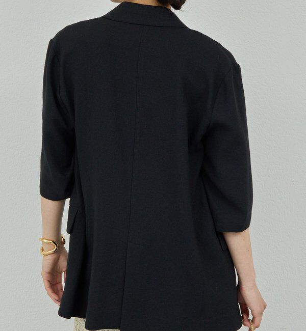  「【2サイズ展開】【大人気アイテムが今年も登場】ハーフスリーブジャケット」|テーラードジャケット|