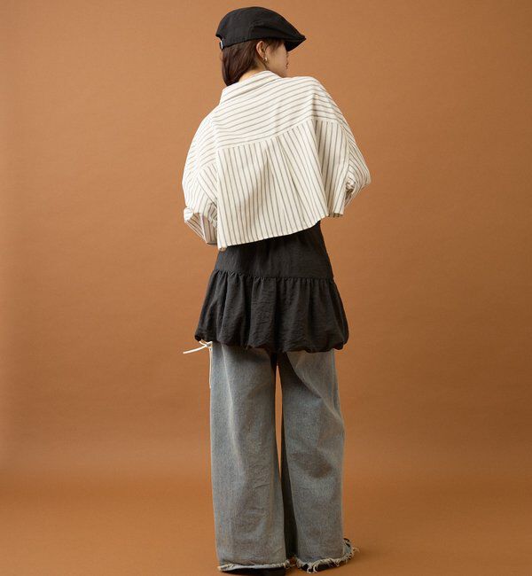  「切り替えバルーンスカート」|スカート|