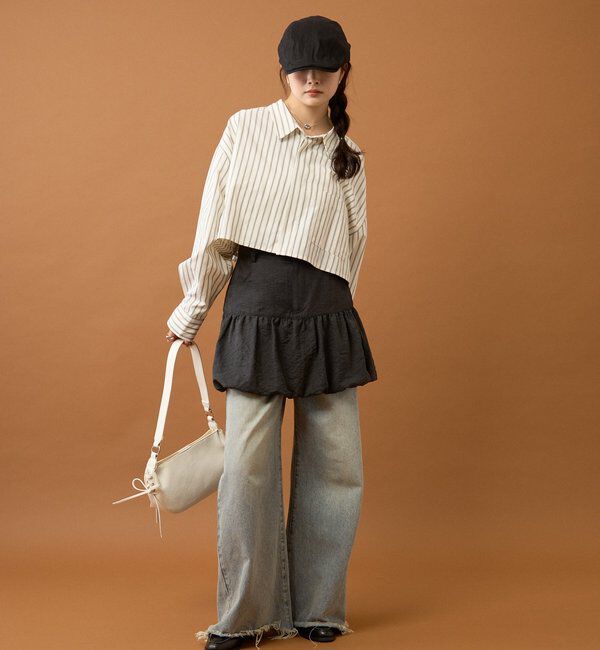  「切り替えバルーンスカート」|スカート|