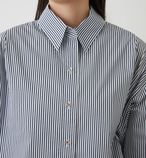  「ストライプBigシャツ」|シャツ・ブラウス|