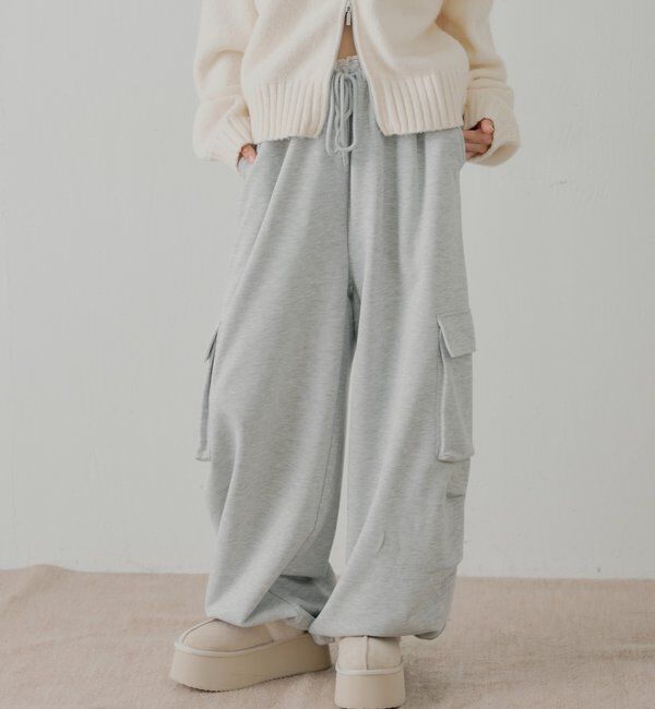  「ワイドカーゴパンツ」|チノ|