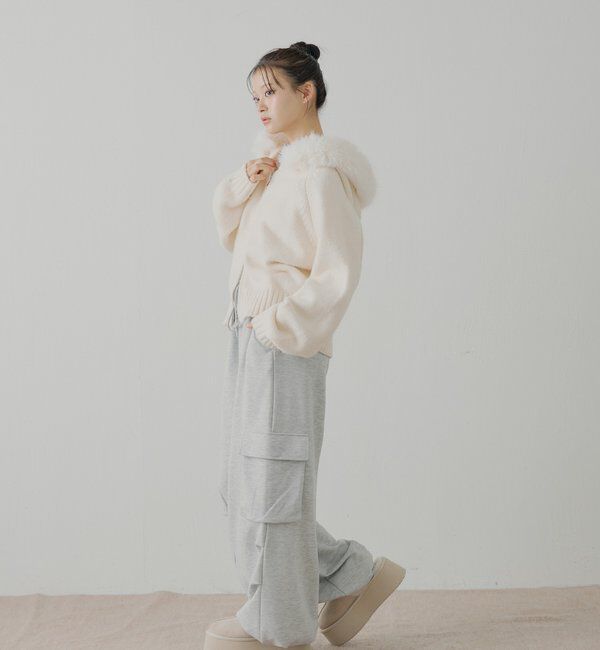  「ワイドカーゴパンツ」|チノ|