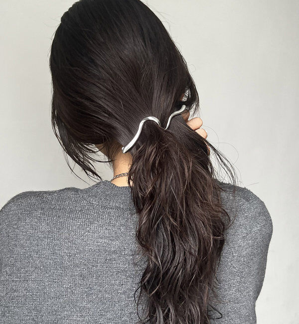  「〈GOLDY/ゴールディ〉カーブラインスリムバレッタ」|リング|