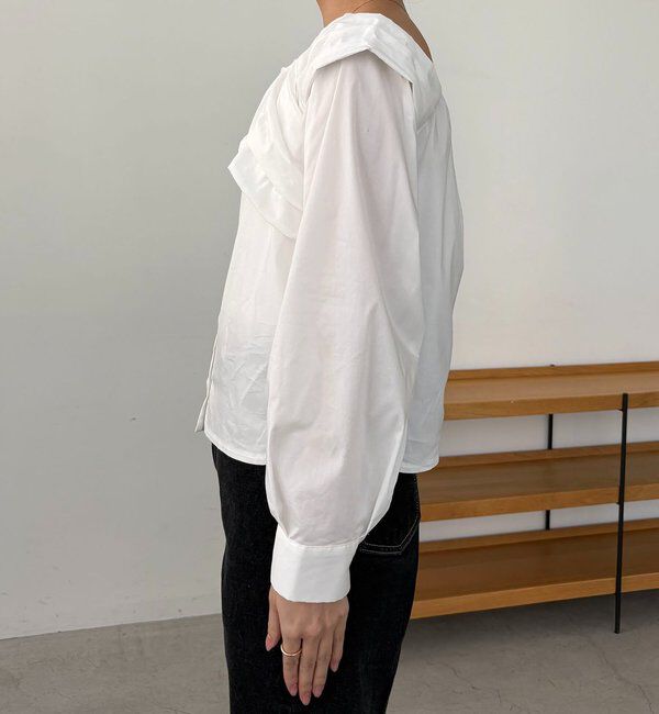  「オフショルパフブラウス」|シャツ・ブラウス|