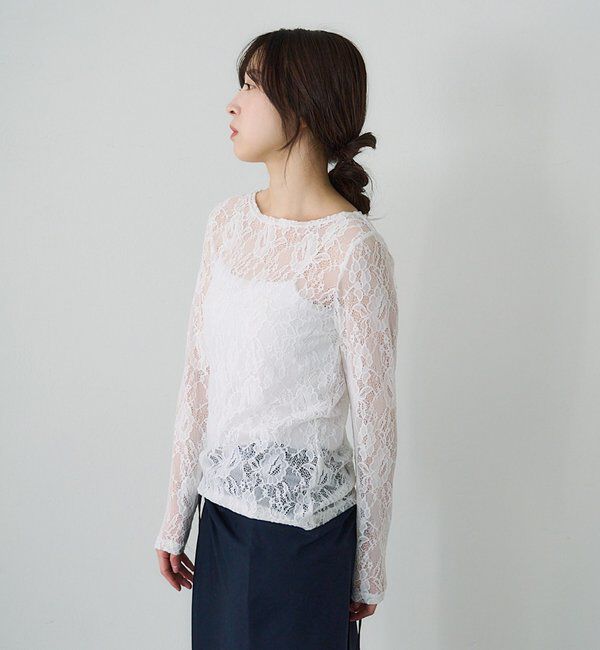  「レースプルオーバー」|Tシャツ・カットソー|