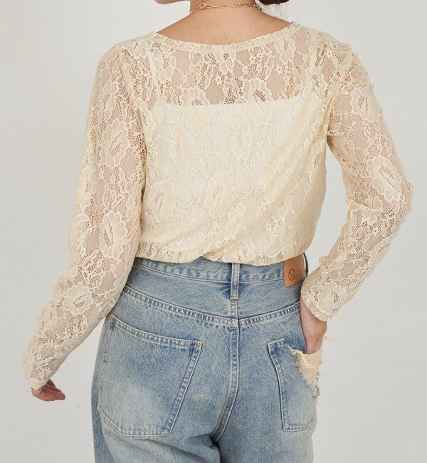  「レースプルオーバー」|Tシャツ・カットソー|