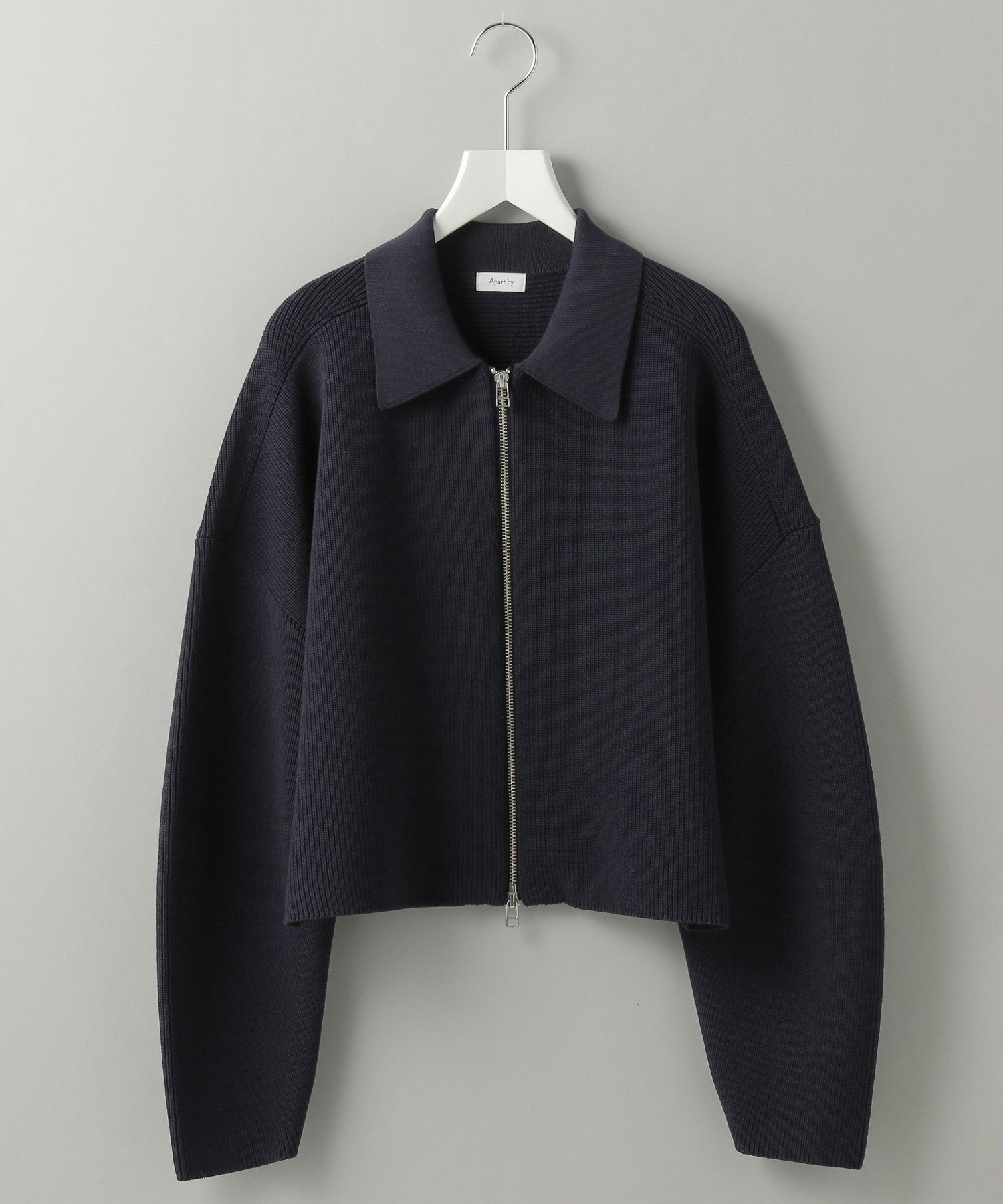 A part by 「エリZIPニットカーディガン」|ニット・セーター|