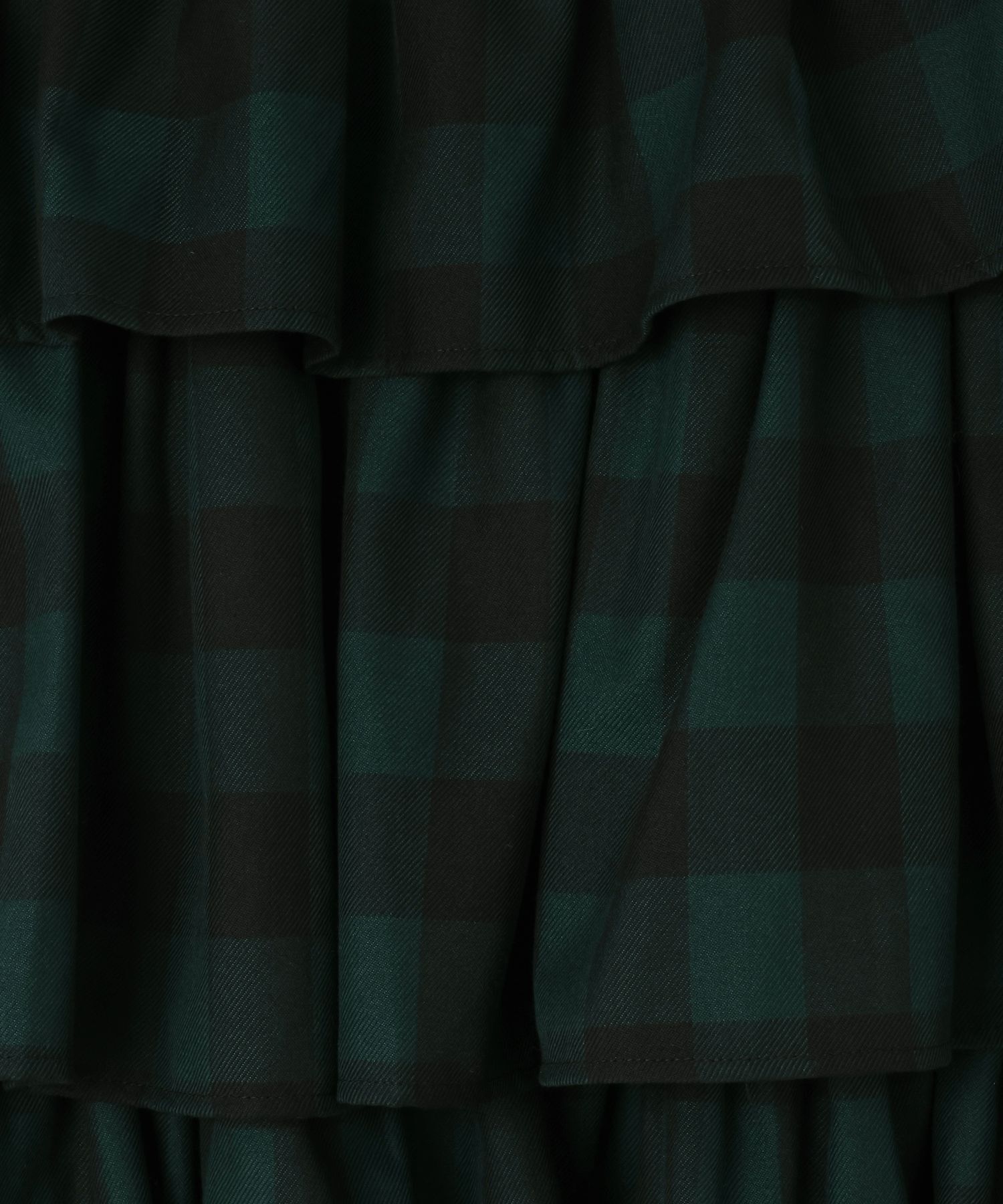 LOWRYS FARM「チェックティアードスカート」|スカート|