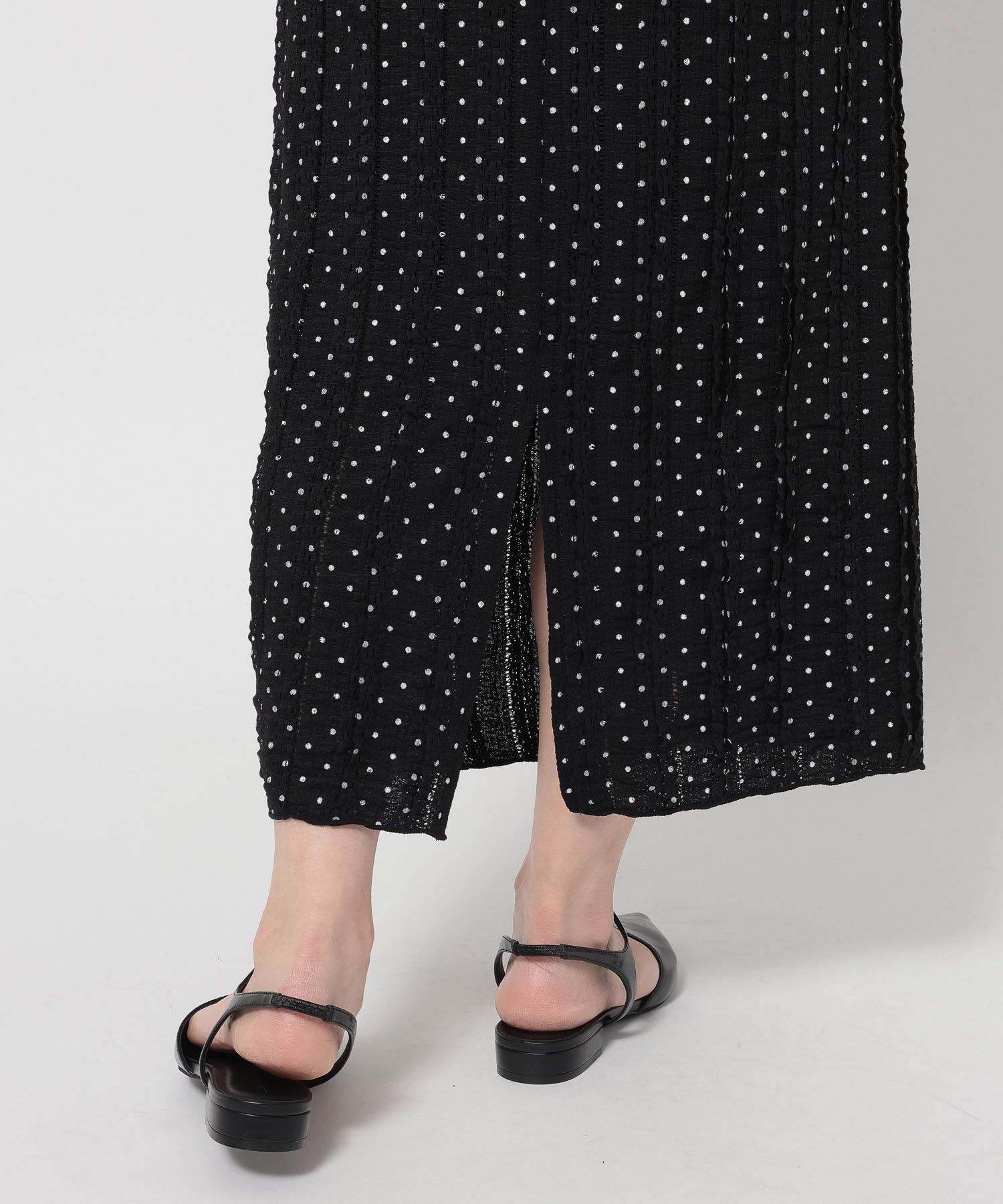 LOWRYS FARM「チビフリルカットタイトスカート」|スカート|