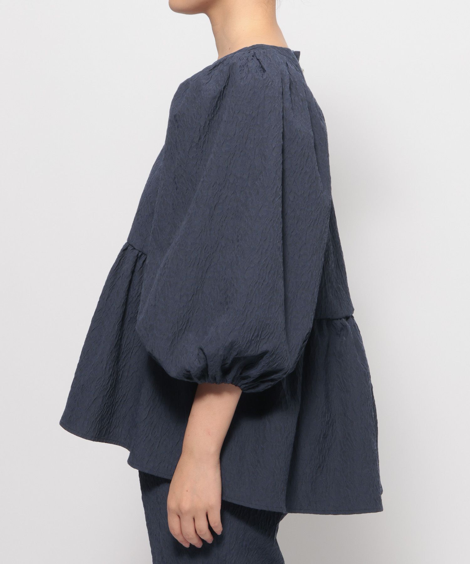  「【入卒／セレモニー】ジャガードブラウス」|シャツ・ブラウス|